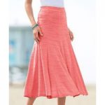 Textured Jersey Skirt