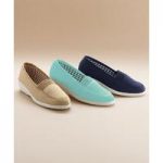 Elasticated Canvas Loafer