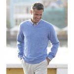 Lambswool V-neck Sweater