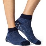 Mens Original Kolax Ankle Slipper Socks – Navy & Denim