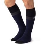 Mens Original Extra Long Ski & Snow Sports Socks – Black, Charcoal & Navy