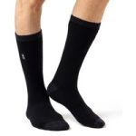 Mens Lite Amsterdam Heel & Toe Socks – Black & Charcoal