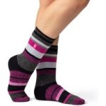 Ladies Lite Jacquard Stripe Socks – Remington