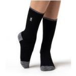 Ladies Ultra Lite Oia Heel & Toe Socks – Black & White