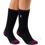 Ladies Original Prague Heel & Toe Socks – Black & Berry