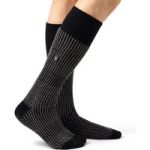 Mens Original Long Boot Socks – Black