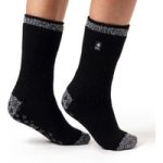 Ladies Original Florence Slipper Socks – Black