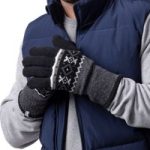 Mens Karlstad Thermal Gloves – Black