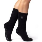 Ladies Original Thermal Slipper Socks – Black