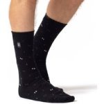 Mens Ultra Lite Swallow Micro Socks – Black