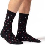 Mens Ultra Lite Zadar Micro Square Socks – Black