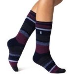 Ladies Lite Jacquard Stripe Socks – Bowden