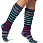 Ladies Lite Stripe Long Socks – Broughton