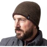 Mens Contrast Thermal Hat – Brown