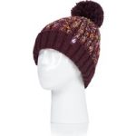 Ladies Eidda Pom Pom Hat – Wine