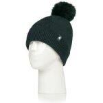 Ladies Kiruna Pom Pom Hat – Emerald