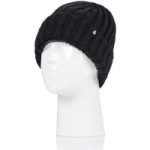 Kids Open Road Ribbed Turn Over Hat – Black