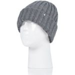 Kids Open Road Ribbed Turn Over Hat – Grey