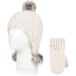 Kids Majestic Explorer Hat & Mittens – Cream