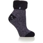 Ladies Original Queenstown Lounge Socks with Turnover Top – Dark Navy