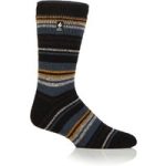 Mens Original Leavenworth Stripe Socks – Black / Blue