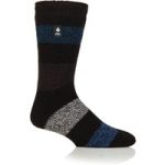 Mens Original Barrow Wide Stripe Socks – Black