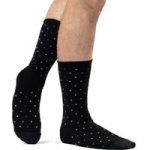 Mens Ultra Lite Bursmer Micro Square Socks – Black & Olive