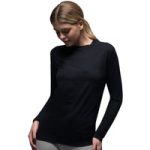 Ladies Lite Thermal Underwear Top – Black