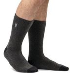 Mens Lite Twist Socks – Charcoal & Grey