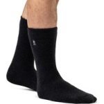 Mens Lite Dunlin Plain Socks – Charcoal