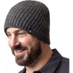 Mens Halden Beanie Hat – Charcoal