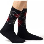 Mens Lite Lyon Argyle Socks – Charcoal