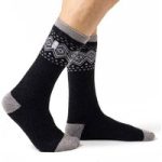 Mens Lite Vancouver Nordic Socks – Charcoal