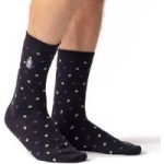 Mens Ultra Lite Zadar Micro Square Socks – Charcoal