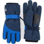 Kids Performance Ski Gloves – Navy & Blue