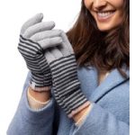 Ladies Oslo Thermal Gloves – Cloud Grey & Black