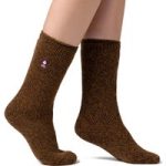 Ladies Original Corbett Twist Socks – Cabernet & Mustard