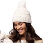 Ladies Cotswold Pom Pom Hat – Cream