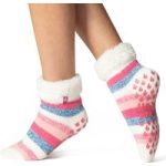 Ladies Original Harrogate Lounge Socks with Turnover Feather Top