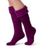 Ladies Original Wellington Boot Socks – Deep Fuchsia