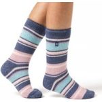 Ladies Original Palma Multi Stripe Socks – Denim