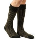 Mens Original Long Boot Socks – Forest Green