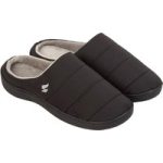 Ladies Henrietta Slip On Thermal Slippers – Black