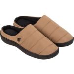 Ladies Henrietta Slip On Thermal Slippers – Khaki