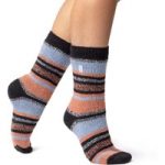 Ladies Original Kaizen Socks – Black & Orange