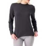 Ladies Celine Ceramic Thermal Long Sleeve Top – Charcoal