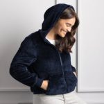 Ladies Soul Warming Lounge Hoodie – Navy