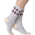 Ladies Lite Lourdale Socks – Grey