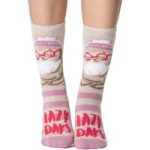 Ladies Lite Fun Feet Novelty Thermal Socks – Lazy Days