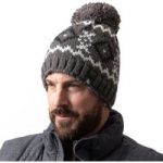 Mens Helsinki Bobble Hat – Light Grey